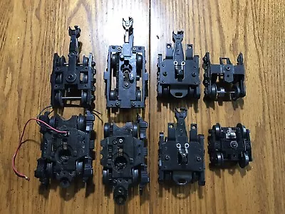 Lot Of 8 O Gauge MTH  Trucks Model Toy Trains Couplers Pickup Dot 24 Metal • $29.99