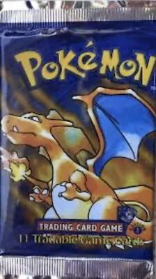 $49.99 • Buy Pokemon TGC 1st Edition Vintage Custom Booster Pack-Chance Of 1st Editon Big 3!