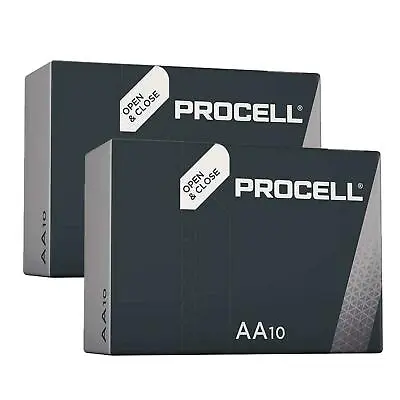AA AAA PROCELL Batteries Replaces Duracell Industrial MN1500 MN2400 Battery UK • £8.95