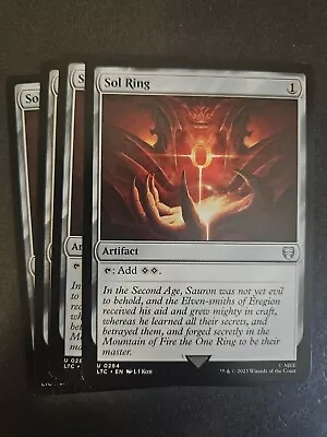 MTG | Sol Ring (x4 Playset) | U/C | (NM) LTC #284 • $14.99