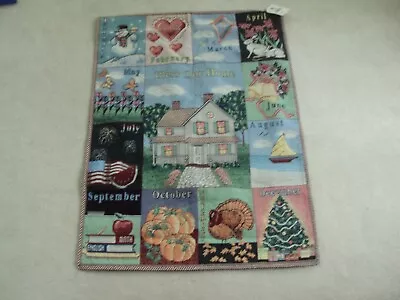 MANUAL WOODWORKERS AND & WEAVERS  Thru The Year  Tapestry Wall Hanging NEW • $27