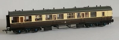 Bachmann OO Collett Coach 1st & 3rd Brake Composite GWR Chocolate & Cream • £24.90