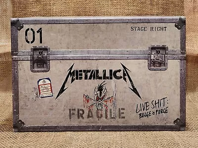 Metallica Live Shit Binge & Purge Box Set 3 VHS Tapes And Book • $125