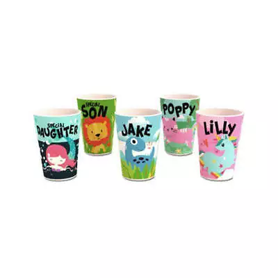 Bamboo Crew Personalised Named Children’s Cup/Beaker Eco-Friendly - 250ml • £8