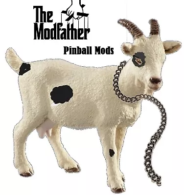 Jurassic Park Pinball Playfield Goat Mod • $42