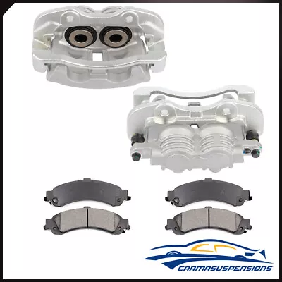 Rear Brake Calipers And Ceramic Pads For Chevrolet Avalanche Silverado 1500 HD • $114