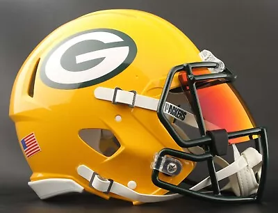 GREEN BAY PACKERS NFL Football Helmet With Oakley TORCH Visor / Eye Shield • $239.99