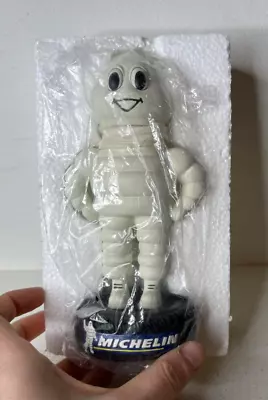 MICHELIN MAN BIBENDUM BOBBLEHEAD CERAMIC PROMO MICHELIN TIRE LICENSED  7in. • $17