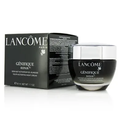 Lancome Genifique Moisturiser Youth Activating Night Cream 50ml Anti-Ageing NEW • £57.50