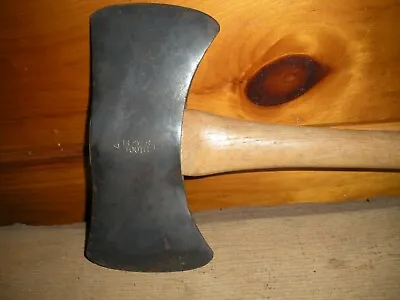 Vintage BEAVER TOOTH Double Bit AXE / MANN Lewistown Pa. • $200