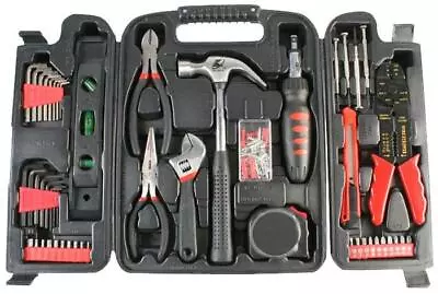 £31.25 • Buy Tool Kit Set 129 Pieces With Carry Case For Household 