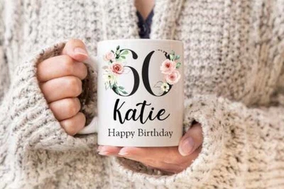 £9.99 • Buy 18th 21st 30th 40th 50th 60th Birthday Mug Any Name Personalised Gift