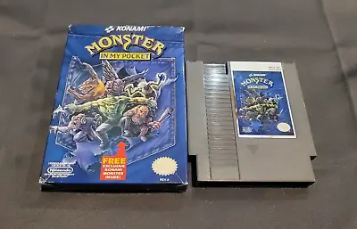 Monster In My Pocket For Nintendo NES In Box Great Shape • $244.99