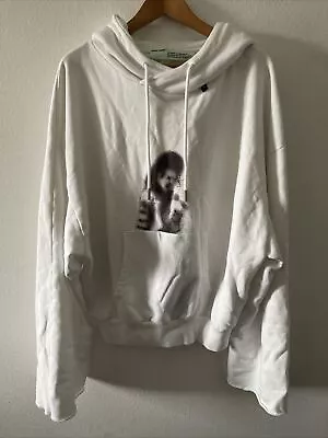 Off White C/O Virgil Abloh Michael Jackson Sweatshirt Sweater Size Medium • $249.99