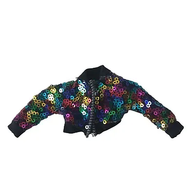 Rainbow High Doll Avery Styles Rainbow Sequin Jacket Coat Fashion Clothes • $17.01