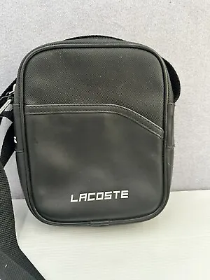 Lacoste Cross Body Bag Black • $30