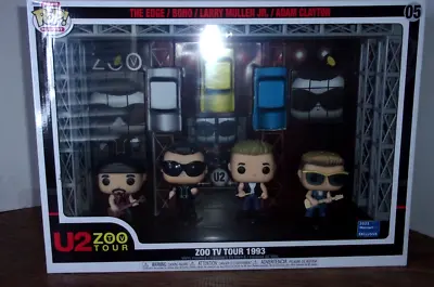 Funko Pop! Moment Deluxe: U2 ZOO TV TOUR 1993 Vinyl Figures 2022 Walmart • $62