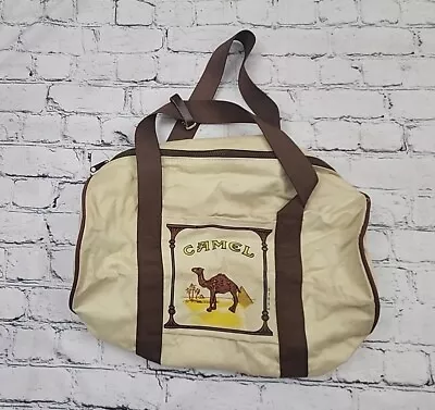 VINTAGE 1981 CAMEL Cigarettes  Luggage Messenger Duffel Handbag 15x8 • $29.95