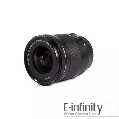 NEW Canon EF-S 10-18mm F/4.5-5.6 IS STM Lens (Retail Box) • $397.10