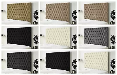 £44.95 • Buy Top Quality Colchester Bed Headboard In Chenille Fabric S D King SK 20  Inches