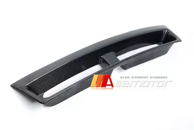 Carbon Fiber Front Bumper Center Duct Trim Fits 2008-14 Subaru GRB WRX Hatchback • $179.99