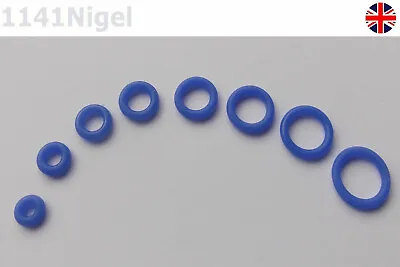 £1.99 • Buy 1.9mm Blue Silicone Rubber O-Rings Seal Silicon VMQ  6mm - 13mm Range Available 