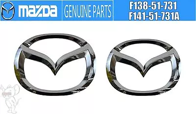 MAZDA RX-7 FD3S Genuine Front & Rear Badge Emblem Set JDM OEM SPIRIT R • $125.91