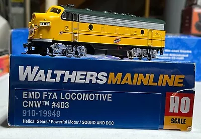 Walthers Mainline 910-19949 F7 ESU DCC + Sound C&NW 403 Chicago & NorthWestern • $179.99