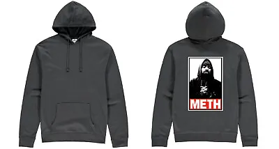 £27.99 • Buy Method Man 'Meth' Wu-Tang Clan Hip Hop Hoody Black