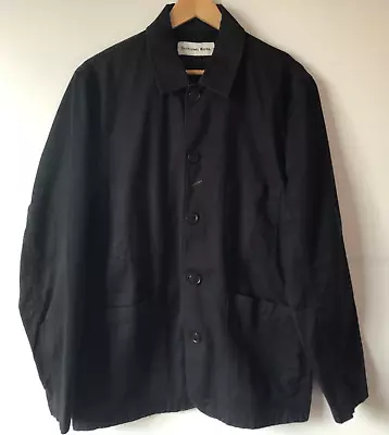 Universal Works Bakers Jacket Black Twill. Chore/Workmen's Jacket. Label Size L. • £46.85