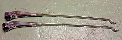 VINTAGE CLASSIC CAR WINDSCREEN WIPER ARMS WRIST END 265mm STAINLESS STEEL N.O.S. • $24.87