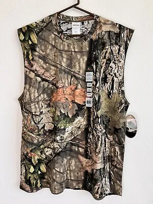 Mossy Oak Men's Camo Sleeveless T-Shirt Sizes XL • $12.09