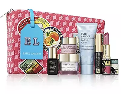 $16.99 • Buy NEW Estee Lauder 7pc Cosmetic Set (may Contain A Different Estee Lauder  Bag)