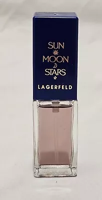 Discontinued Sun Moon Stars Karl Lagerfeld EDT .33oz Mini Perfume Spray • $18.31