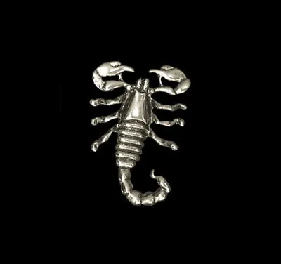 Scorpion Vest Pin  Made In The Usa  Motorcycle Biker Jacket Pin Free Usa Ship • $9.30