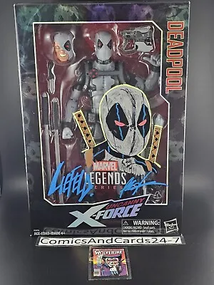 Marvel Legends Deadpool  Uncanny X-Force Sign Original Art Remarque Rob Liefeld • $650