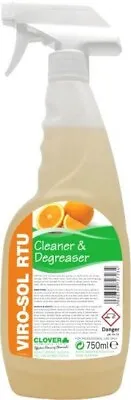 £26 • Buy 750ml RTU Virosol Clover Orange Citrus All Purpose Cleaner Degreaser 6 Bottles