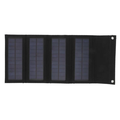 (Black LR063682)40W 4 Fold Solar Panel Charging Bag With USB Folding Bag • £17.09
