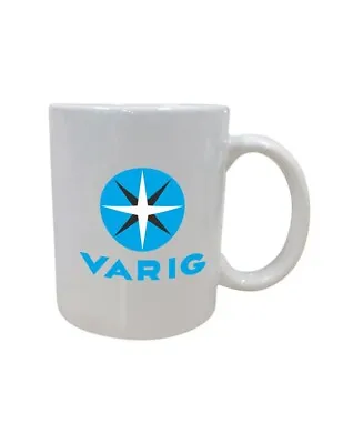 Varig Airlines Logo Coffee Mug Tea Cup Employee Souvenir Pilot Brazilian • $22