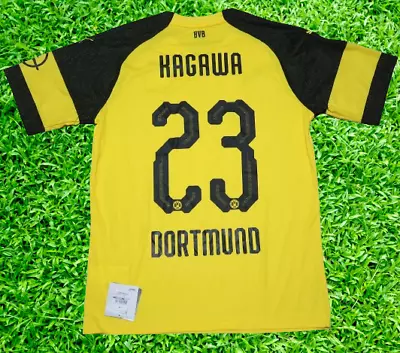 Dortmund Jersey Shirt #23 Shinji Kagawa 100% Original M 2018/2019 • $79.99