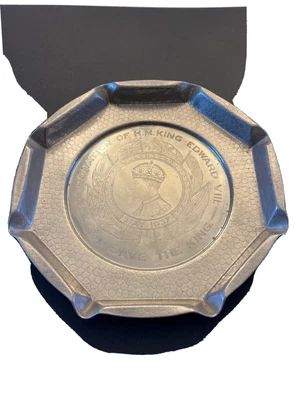 £65 • Buy King Edward VIII Coronation Silver Plated Plate/Tray