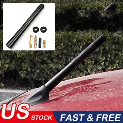 $8.99 • Buy 4.7  Carbon Fiber Short Antenna For Toyota TRD Sports General Purpose Black