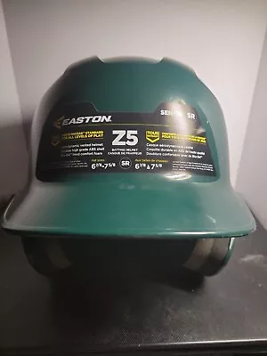 Easton Z5 Baseball Batting Helmet GREEN Size: Seniors 6 7/8 - 7 5/8 • $15