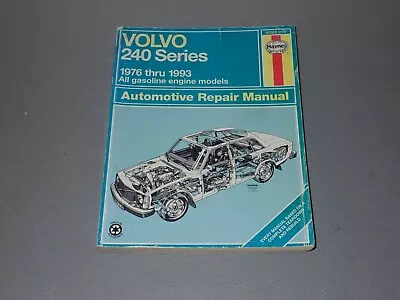 Haynes 97020 (270) Volvo 240 Series 1976-1993 Automotive Repair Manual • $9