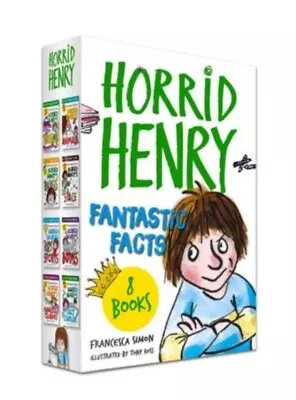 Horrid Henry Fantastic Facts 8 Book Box Set Collection • £12.99