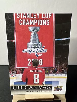 2018-19 Upper Deck UD Canvas Alex Ovechkin Alexander Ovechkin #C203 • £50