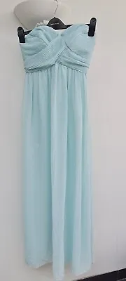 NEW Mint Blue Bridesmaid/ Ball / Prom Dress • £25