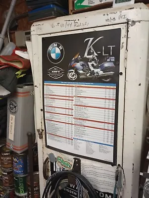 Custom BMW K1200LT Torque Spec Shop Art Poster! 2024 Final Edition! By Kirk J • $14