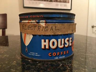 (1) Vintage 1lb Keywind Maxwell House Coffee Drip Grind Coffee Tin Can • $24.99