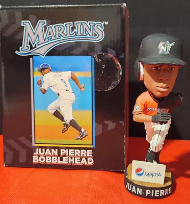 Rare Nib Juan Pierre Miami Marlins Bobblehead Pepsi Sponsored - 2013 - Brand New • $24.99